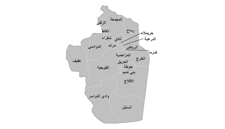 الرمز البريدي الخرج 